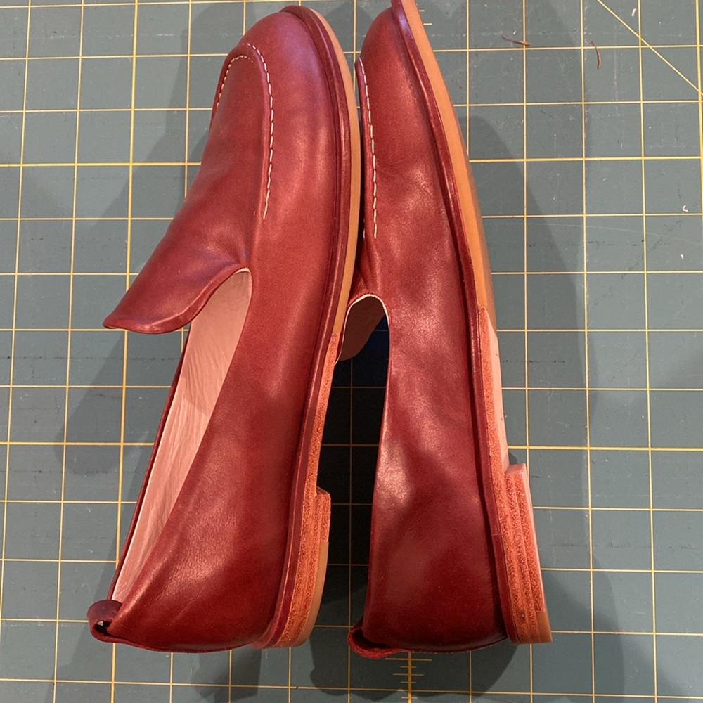 Either/Or Marron Loafer, sz 6 - Picture 4 of 5